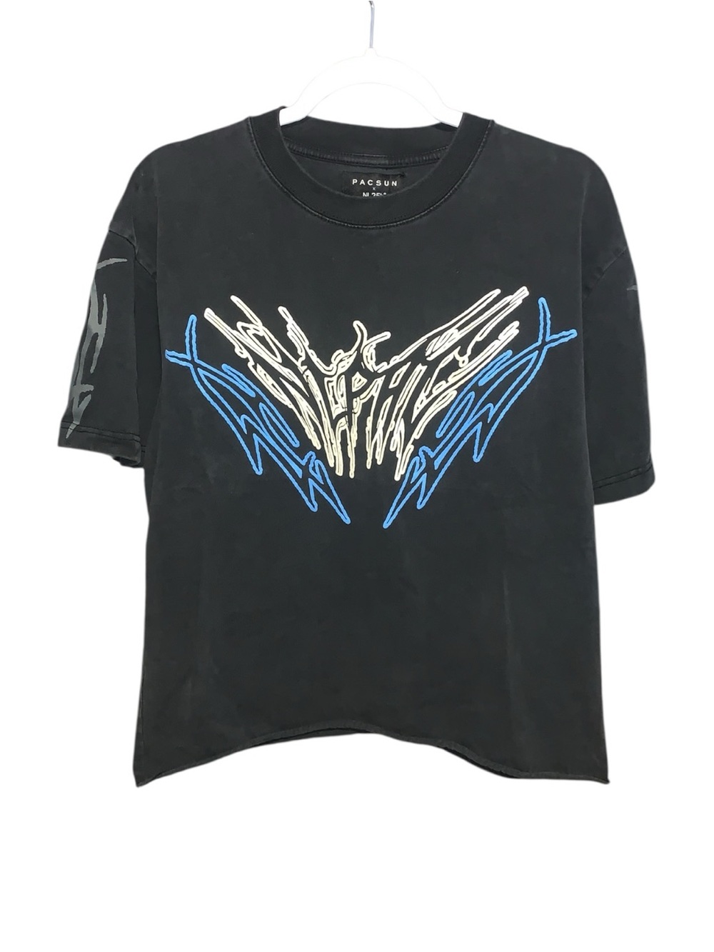 PacSun Washed Black Nightlab NLPAC T-Shirt Men’s Medium